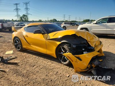 Czwarte zdjęcie samochodu z boku: 2021 TOYOTA GR SUPRA 3.0 PREMIUM VIN:WZ1DB0C08MW036319 - miniatura