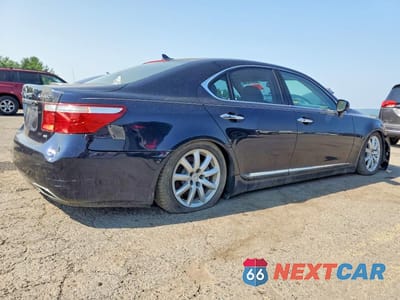 Trzecie zdjęcie samochodu z tyłu: 2009 LEXUS LS 460 BASE VIN:JTHCL46F695002339 - miniatura