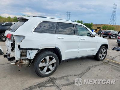 Trzecie zdjęcie samochodu z tyłu: 2016 JEEP GRAND CHEROKEE LIMITED VIN:1C4RJEBM4GC314731 - miniatura