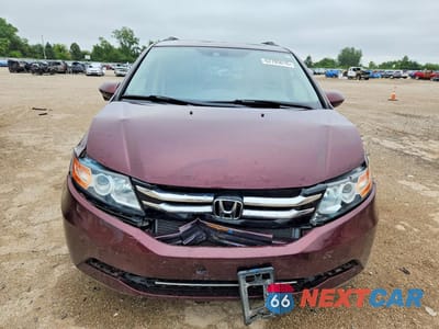 Piąte zdjęcie samochodu w środku: 2015 HONDA ODYSSEY EXL VIN:5FNRL5H67FB044401 - miniatura
