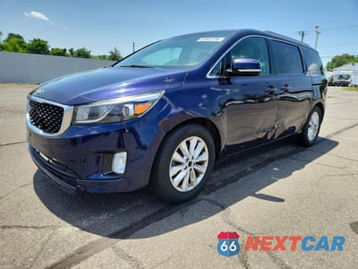 2018 KIA SEDONA EX KNDMC5C11J6386825 - główne zdjęcie licytacji z USA - miniatura