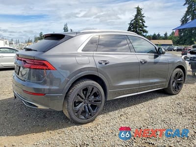 Trzecie zdjęcie samochodu z tyłu: 2019 AUDI Q8 PRESTIGE VIN:WA1CVAF16KD012146 - miniatura