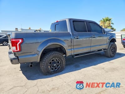 Trzecie zdjęcie samochodu z tyłu: 2016 FORD F150 SUPERCREW VIN:1FTEW1EG5GKD56734 - miniatura