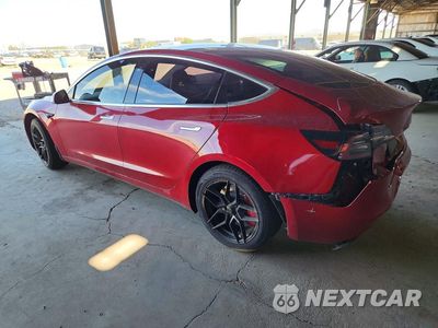 Trzecie zdjęcie samochodu z tyłu: 2018 TESLA MODEL 3 VIN:5YJ3E1EA9JF022071 - miniatura