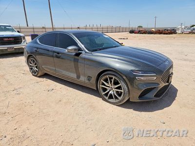 Czwarte zdjęcie samochodu z boku: 2023 GENESIS G70 2.0T VIN:KMTG34TA0PU125196 - miniatura