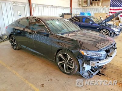 Czwarte zdjęcie samochodu z boku: 2022 HONDA ACCORD SPORT VIN:1HGCV2F3XNA017841 - miniatura
