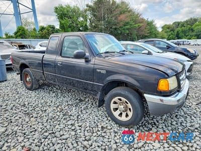 Czwarte zdjęcie samochodu z boku: 2002 FORD RANGER SUPER CAB VIN:1FTYR14U12TA30086 - miniatura