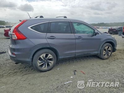 Trzecie zdjęcie samochodu z tyłu: 2015 HONDA CR-V TOURING VIN:5J6RM3H93FL021409 - miniatura