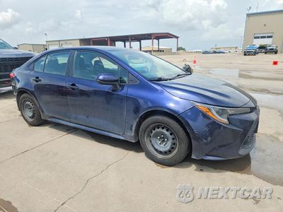 Czwarte zdjęcie samochodu z boku: 2022 TOYOTA COROLLA LE VIN:5YFEPMAE4NP325041 - miniatura
