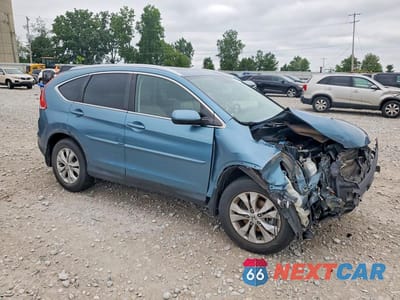 Czwarte zdjęcie samochodu z boku: 2013 HONDA CR-V EXL VIN:5J6RM3H76DL023408 - miniatura