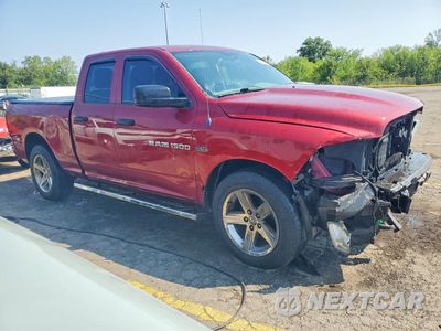 Czwarte zdjęcie samochodu z boku: 2012 DODGE RAM 1500 ST VIN:1C6RD7FT6CS165220 - miniatura