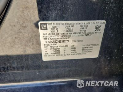 Zdjęcie 12 z 12 samochodu: 2016 CHEVROLET SILVERADO C1500 LT VIN:3GCPCREC7GG377721 - miniatura