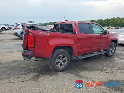 Trzecie zdjęcie samochodu z tyłu: 2018 CHEVROLET COLORADO Z71 VIN:1GCGTDEN2J1299486 - miniatura