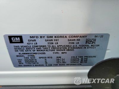 Zdjęcie 13 z 13 samochodu: 2022 BUICK ENCORE GX PREFERRED VIN:KL4MMBS23NB124205 - miniatura
