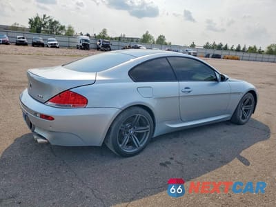 Trzecie zdjęcie samochodu z tyłu: 2007 BMW M6 VIN:WBSEH93547CY23543 - miniatura