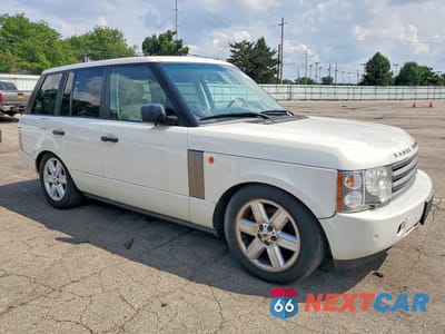 Czwarte zdjęcie samochodu z boku: 2003 LAND ROVER RANGE ROVER HSE VIN:SALME11443A123253 - miniatura