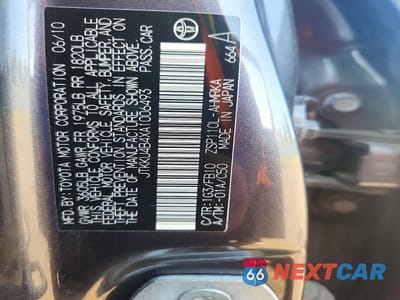 Zdjęcie 12 z 12 samochodu: 2010 SCION XD BASE VIN:JTKKU4B4XA1006493 - miniatura