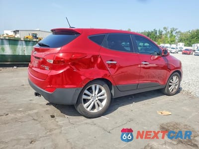 Trzecie zdjęcie samochodu z tyłu: 2010 HYUNDAI TUCSON LIMITED VIN:KM8JU3AC0AU066623 - miniatura