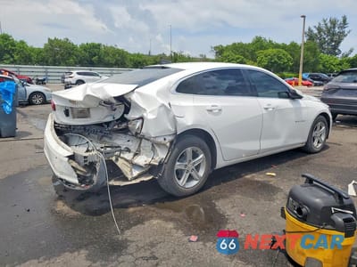 Trzecie zdjęcie samochodu z tyłu: 2019 CHEVROLET MALIBU LS VIN:1G1ZC5ST8KF112492 - miniatura