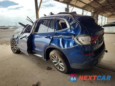 Drugie zdjęcie samochodu z przodu: 2019 BMW X3 SDRIVE30I VIN:5UXTR7C53KLE94408 - miniatura