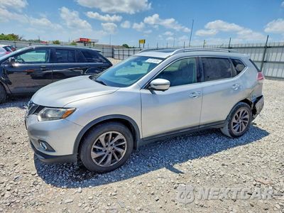 2016 NISSAN ROGUE SL 5N1AT2MTXGC743345 - główne zdjęcie licytacji z USA - miniatura