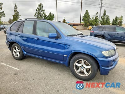 Czwarte zdjęcie samochodu z boku: 2002 BMW X5 3.0I VIN:5UXFA53582LP33005 - miniatura