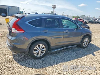 Trzecie zdjęcie samochodu z tyłu: 2013 HONDA CR-V EXL VIN:5J6RM4H71DL001970 - miniatura