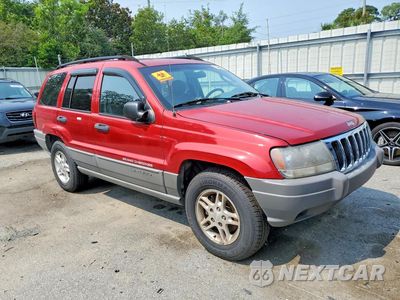Czwarte zdjęcie samochodu z boku: 2002 JEEP GRAND CHEROKEE LAREDO VIN:1J4GX48S42C227145 - miniatura