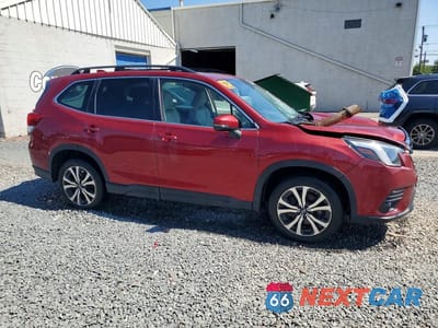 Czwarte zdjęcie samochodu z boku: 2023 SUBARU FORESTER LIMITED VIN:JF2SKAPC0PH537974 - miniatura
