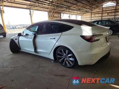 Drugie zdjęcie samochodu z przodu: 2024 TESLA MODEL 3 VIN:5YJ3E1EAXRF730521 - miniatura