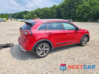 Trzecie zdjęcie samochodu z tyłu: 2017 KIA NIRO EX TOURING VIN:KNDCE3LC4H5049075 - miniatura
