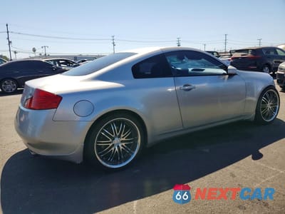 Trzecie zdjęcie samochodu z tyłu: 2005 INFINITI G35 BASE VIN:JNKCV54E15M419569 - miniatura