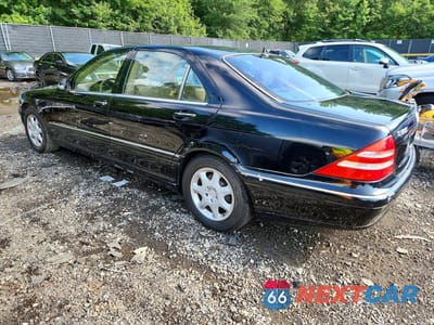 Drugie zdjęcie samochodu z przodu: 2001 MERCEDES-BENZ S 500 VIN:WDBNG75J81A183234 - miniatura