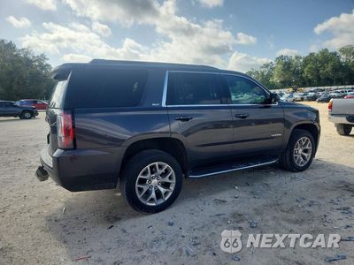 Trzecie zdjęcie samochodu z tyłu: 2018 GMC YUKON SLT VIN:1GKS1BKCXJR361780 - miniatura