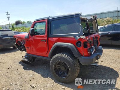 Drugie zdjęcie samochodu z przodu: 2021 JEEP WRANGLER SPORT VIN:1C4HJXAG5MW626425 - miniatura
