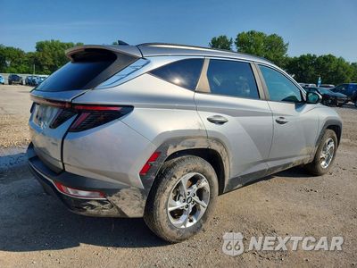 Trzecie zdjęcie samochodu z tyłu: 2022 HYUNDAI TUCSON SEL VIN:5NMJBCAE8NH123286 - miniatura
