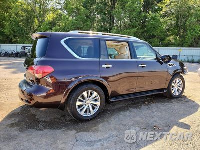 Trzecie zdjęcie samochodu z tyłu: 2016 INFINITI QX80 BASE VIN:JN8AZ2NF5G9613633 - miniatura