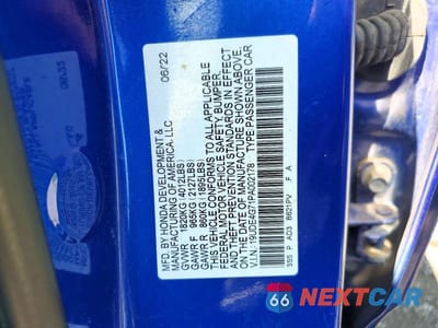 Zdjęcie 12 z 12 samochodu: 2023 ACURA INTEGRA A-SPEC TECH VIN:19UDE4G71PA002178 - miniatura