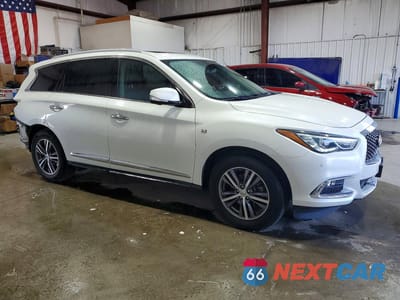 Czwarte zdjęcie samochodu z boku: 2018 INFINITI QX60 BASE VIN:5N1DL0MNXJC517221 - miniatura