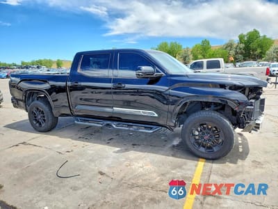 Czwarte zdjęcie samochodu z boku: 2024 TOYOTA TUNDRA 1794 EDITION VIN:5TFMA5EC2RX025324 - miniatura