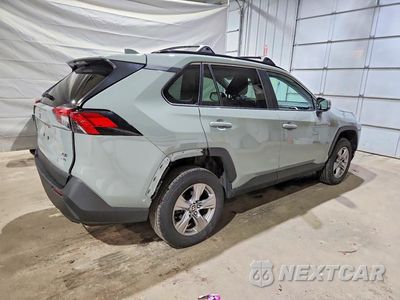 Trzecie zdjęcie samochodu z tyłu: 2022 TOYOTA RAV4 XLE VIN:2T3P1RFV9NW280796 - miniatura