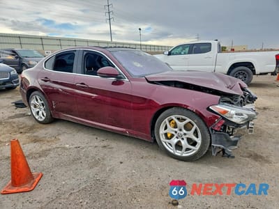 Czwarte zdjęcie samochodu z boku: 2018 ALFA ROMEO GIULIA TI VIN:ZARFAECN4J7583358 - miniatura