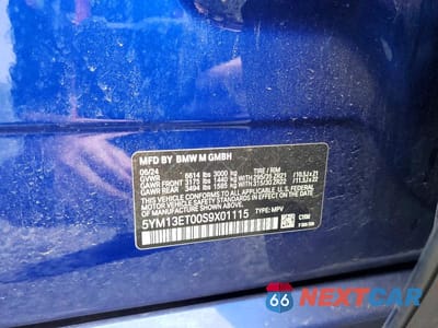 Zdjęcie 13 z 13 samochodu: 2025 BMW X5 M COMPETITION VIN:5YM13ET00S9X01115 - miniatura