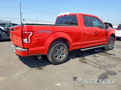 Trzecie zdjęcie samochodu z tyłu: 2016 FORD F150 SUPER CAB VIN:1FTEX1EP1GKD64486 - miniatura