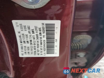 Zdjęcie 12 z 12 samochodu: 2015 HONDA ACCORD EXL VIN:1HGCR2F84FA054398 - miniatura