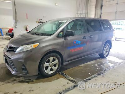 2019 TOYOTA SIENNA L 7-PASSENGER 5TDZZ3DC0KS001541 - główne zdjęcie licytacji z USA - miniatura