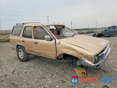 Czwarte zdjęcie samochodu z boku: 1991 TOYOTA 4RUNNER VN39 SR5 VIN:JT3VN39W7M0050663 - miniatura