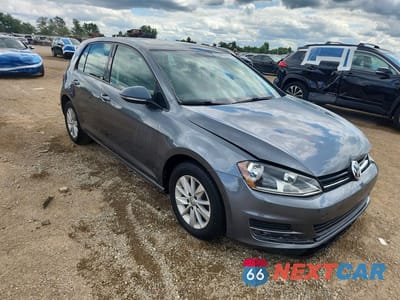 Czwarte zdjęcie samochodu z boku: 2016 VOLKSWAGEN GOLF S/SE VIN:3VW217AU4GM029764 - miniatura