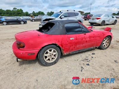 Trzecie zdjęcie samochodu z tyłu: 1990 MAZDA MX-5 MIATA VIN:JM1NA3515L0107443 - miniatura