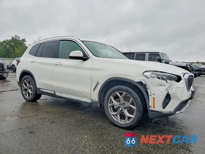 Czwarte zdjęcie samochodu z boku: 2024 BMW X3 XDRIVE30I VIN:5UX53DP09R9X22620 - miniatura